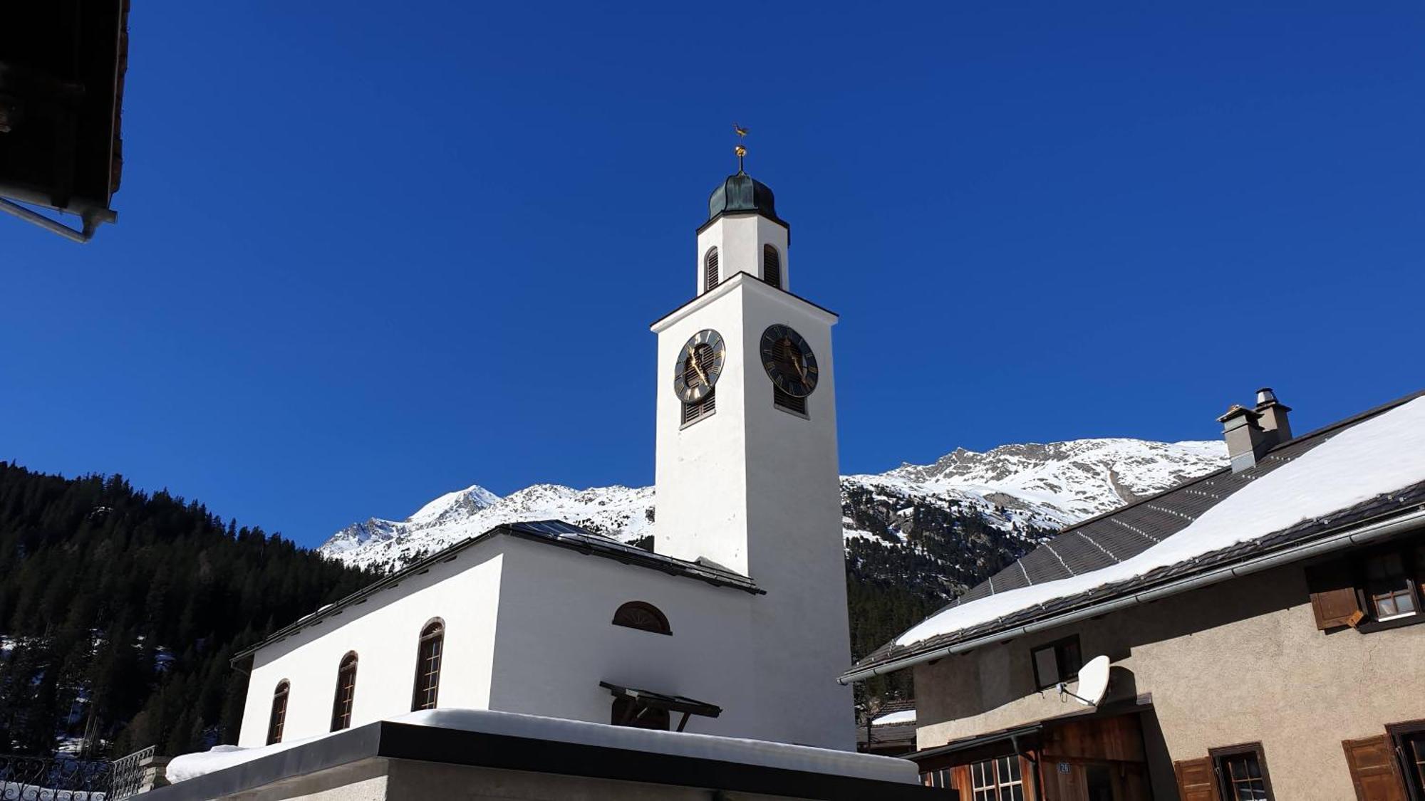 Gasthaus Alpenrose Innerferrera Exteriér fotografie
