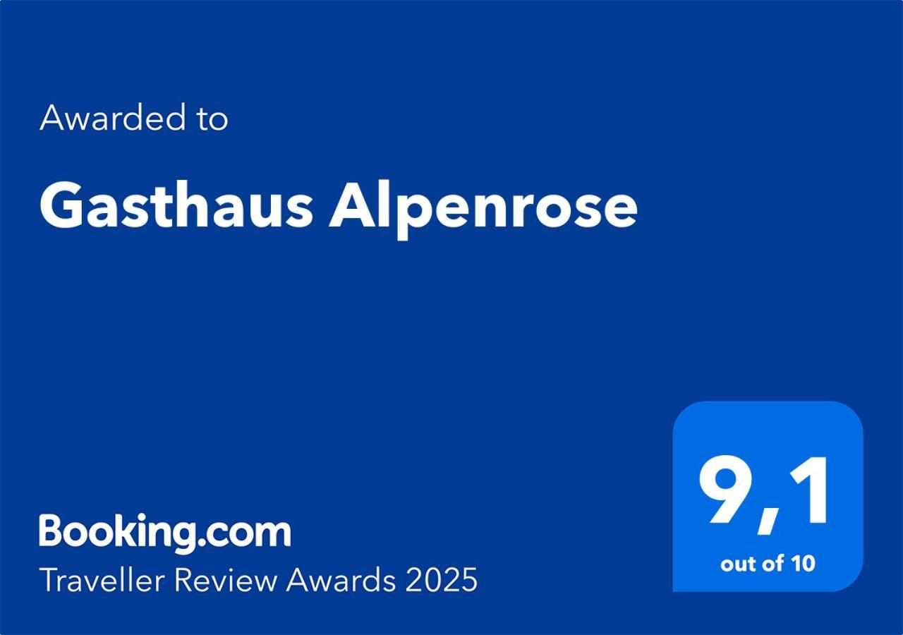 Gasthaus Alpenrose Innerferrera Exteriér fotografie